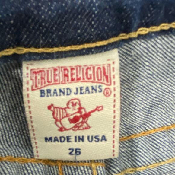 True Religion blue jeans size‎ 26 bootcut - Picture 7 of 8